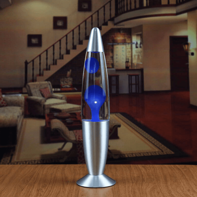 Lava Lamp Blue With Hypnotic Colour