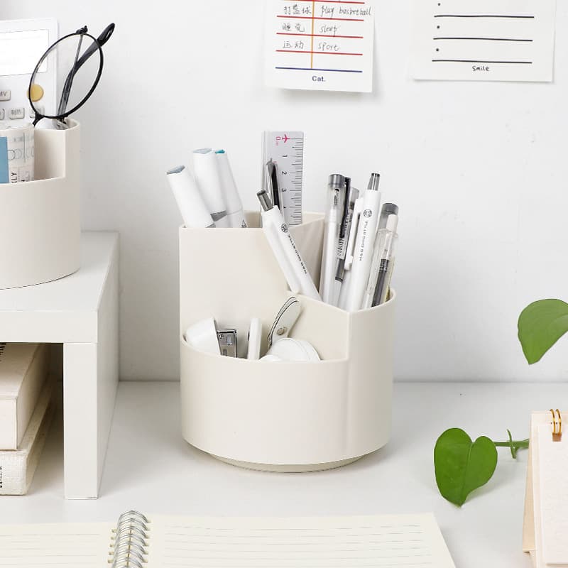 360 Degree Rotatable Pen Holder Desktop Large Capacity Stati