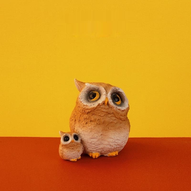 Owl Home Decor Ornament, Artificial Animal